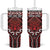 Personalised New Zealand Aotearoa Tumbler With Handle Te Reo Maori Ake Ake Ake - Polynesian Pride