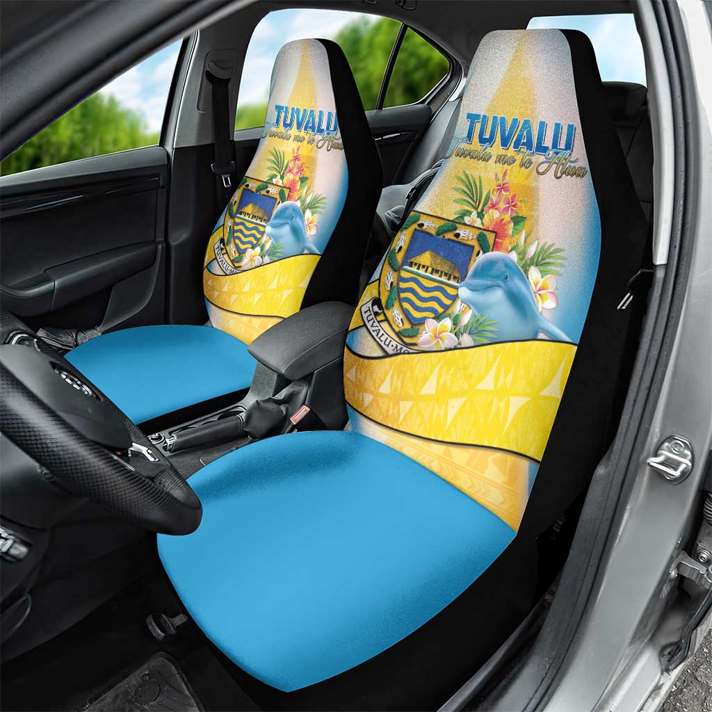 Tuvalu Independence Day Car Seat Cover Tuvalu Mo Te Atua - Polynesian Pride