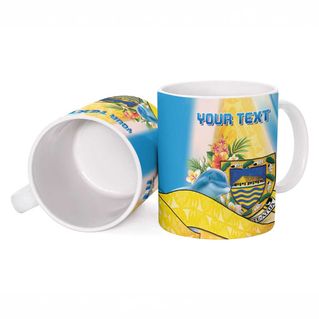 Personalised Tuvalu Independence Day Ceramic Mug Tuvalu Mo Te Atua - Polynesian Pride