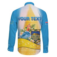 Personalised Tuvalu Independence Day Family Matching Summer Maxi Dress and Hawaiian Shirt Tuvalu Mo Te Atua - Polynesian Pride