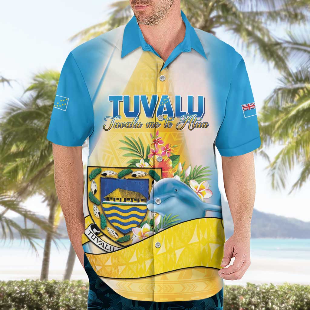 Personalised Tuvalu Independence Day Hawaiian Shirt Tuvalu Mo Te Atua - Polynesian Pride