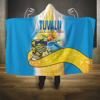 Tuvalu Independence Day Hooded Blanket Tuvalu Mo Te Atua - Polynesian Pride