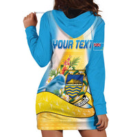 Personalised Tuvalu Independence Day Hoodie Dress Tuvalu Mo Te Atua - Polynesian Pride