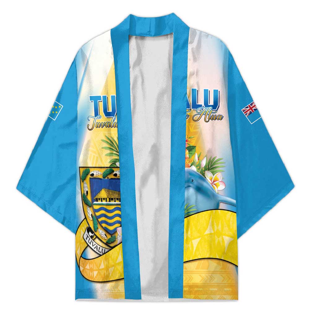 Personalised Tuvalu Independence Day Kimono Tuvalu Mo Te Atua - Polynesian Pride