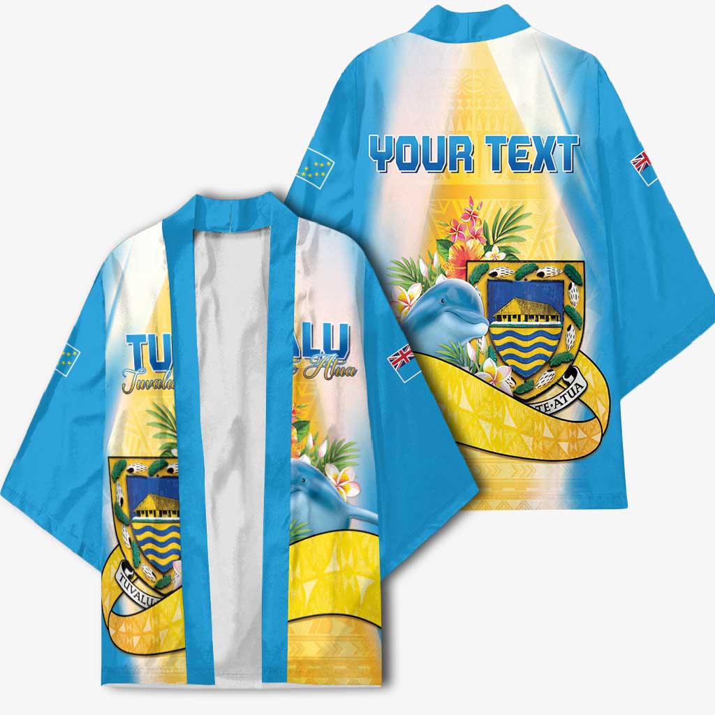 Personalised Tuvalu Independence Day Kimono Tuvalu Mo Te Atua - Polynesian Pride