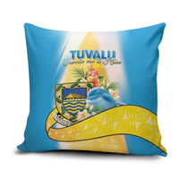 Tuvalu Independence Day Pillow Cover Tuvalu Mo Te Atua - Polynesian Pride
