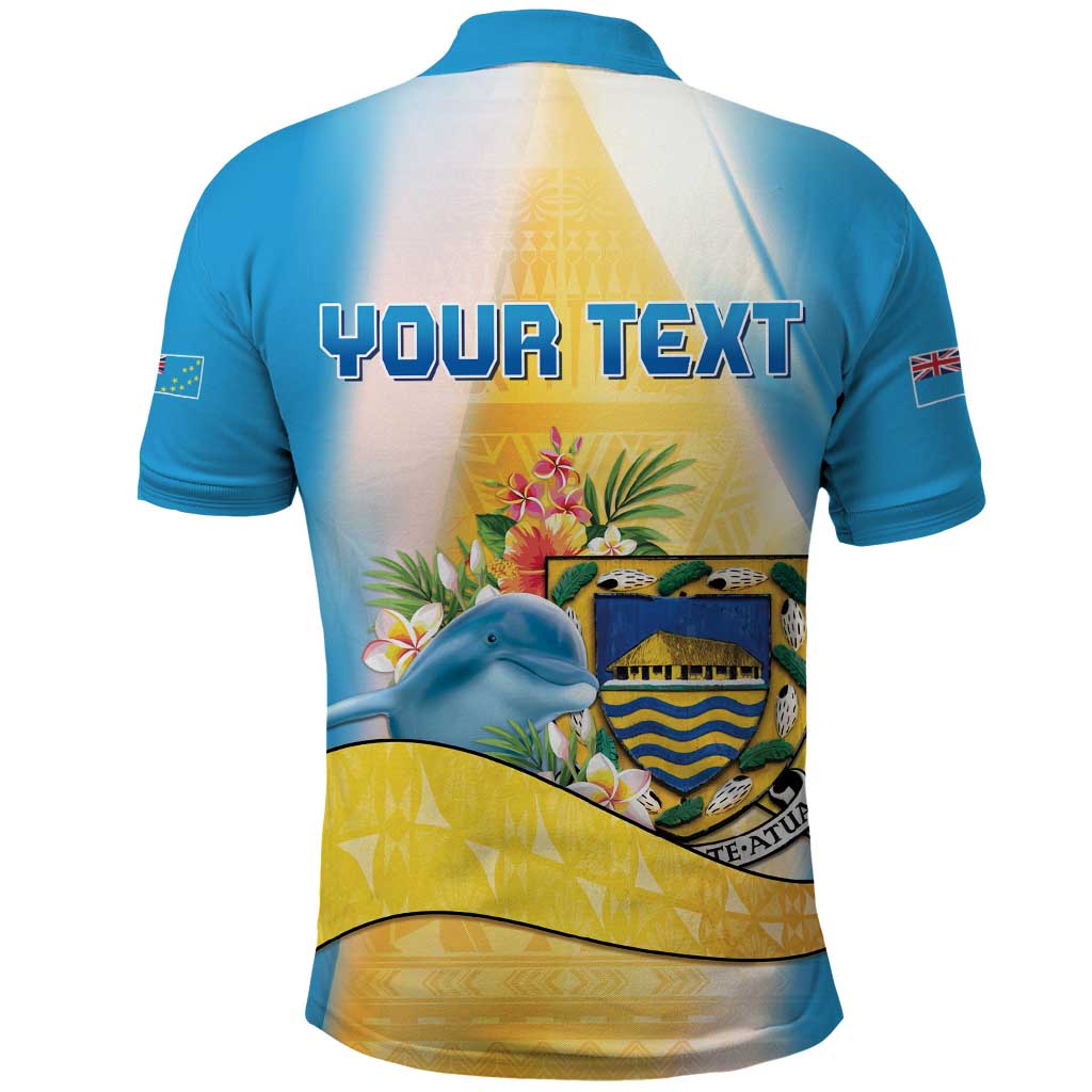Personalised Tuvalu Independence Day Polo Shirt Tuvalu Mo Te Atua - Polynesian Pride