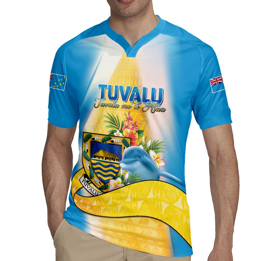 Personalised Tuvalu Independence Day Rugby Jersey Tuvalu Mo Te Atua - Polynesian Pride