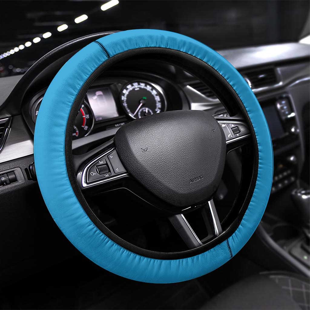 Tuvalu Independence Day Steering Wheel Cover Tuvalu Mo Te Atua - Polynesian Pride