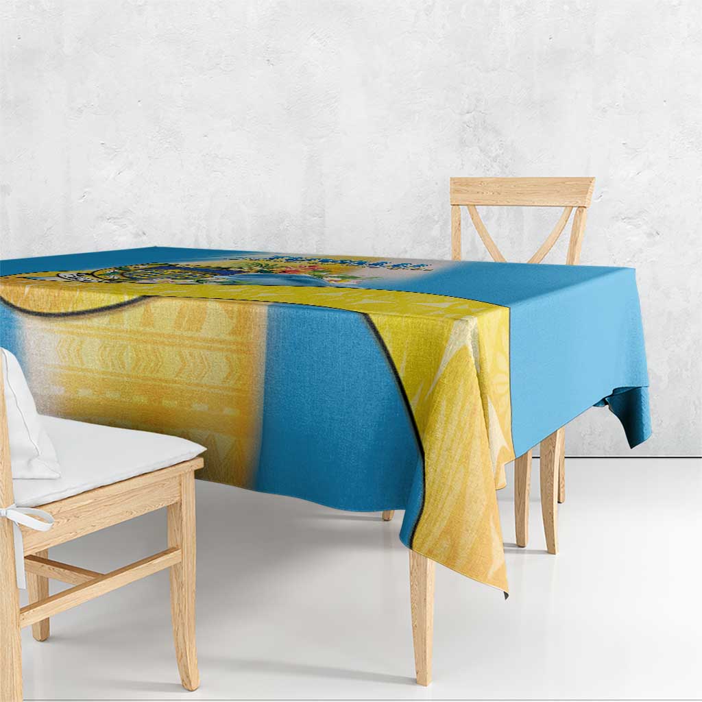 Tuvalu Independence Day Tablecloth Tuvalu Mo Te Atua - Polynesian Pride