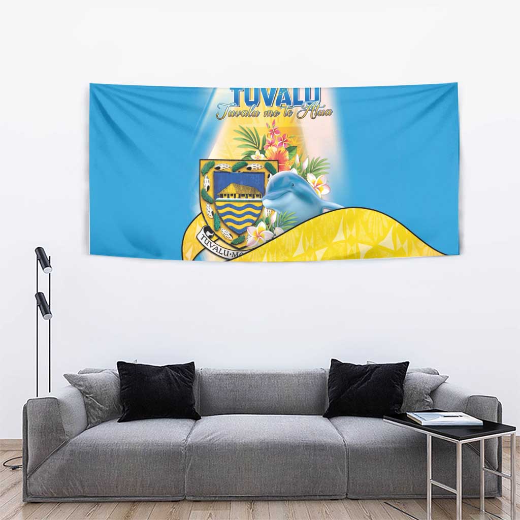 Tuvalu Independence Day Tapestry Tuvalu Mo Te Atua - Polynesian Pride