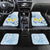 FSM Chuuk Constitution Day Car Mats Polynesian Curves Plumeria - Polynesian Pride