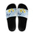 FSM Chuuk Constitution Day Slide Sandals Polynesian Curves Plumeria - Polynesian Pride