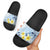 FSM Chuuk Constitution Day Slide Sandals Polynesian Curves Plumeria - Polynesian Pride