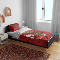Aloha Halloween Bedding Set Skeleton Surfing