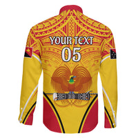 Custom Papua New Guinea Rugby Family Matching Mermaid Dress and Hawaiian Shirt 2023 Pacific Championships The Kumuls LT05 - Polynesian Pride