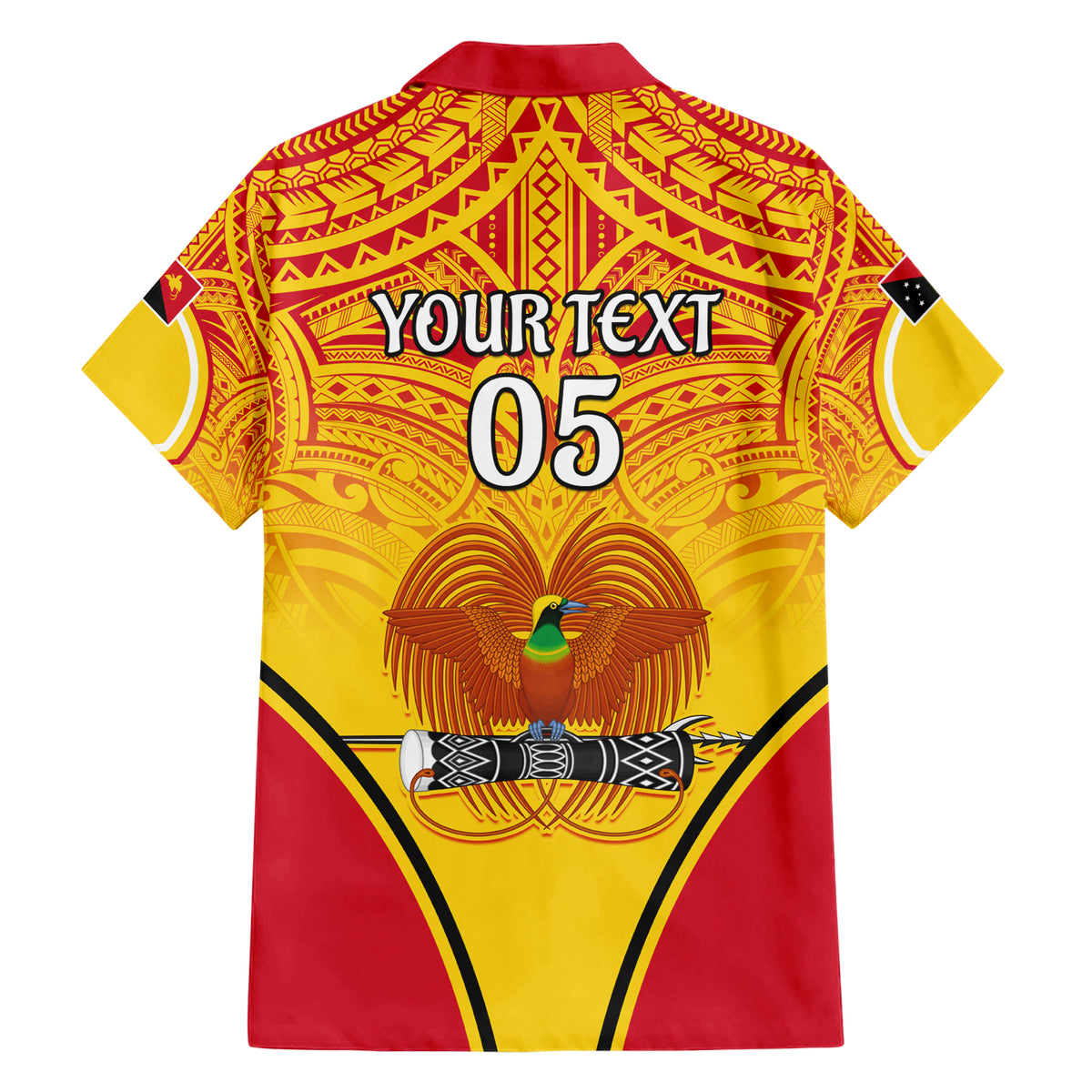 Custom Papua New Guinea Rugby Hawaiian Shirt 2023 Pacific Championships The Kumuls LT05 - Polynesian Pride