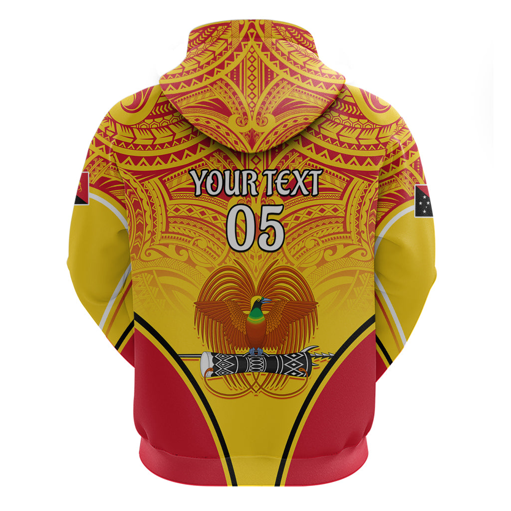 Custom Papua New Guinea Rugby Hoodie 2023 Pacific Championships The Kumuls LT05 - Polynesian Pride