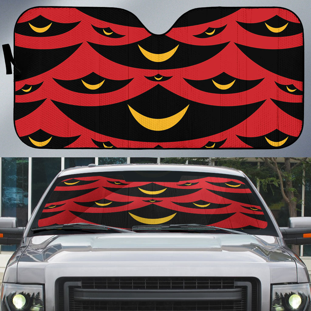 Hawaii Ahu Ula Inspired Auto Sun Shade Red Version