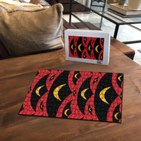 Hawaii Ahu Ula Inspired Puzzle Red Version LT05 - Polynesian Pride