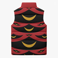 Hawaii Ahu Ula Inspired Sleeveless Puffer Jacket Red Version LT05 - Polynesian Pride