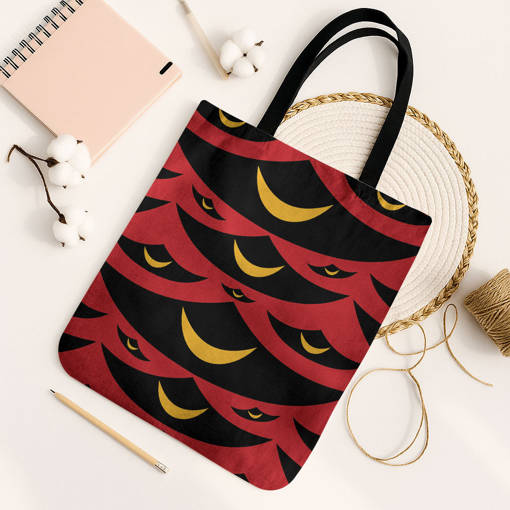 Hawaii Ahu Ula Inspired Tote Bag Red Version