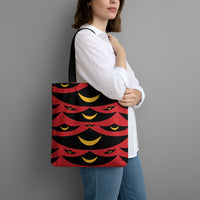 Hawaii Ahu Ula Inspired Tote Bag Red Version