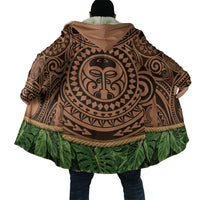 Hawaii Warrior Tattoo Inspired Cloak Tropical Leaf Skirt Costume LT05 - Polynesian Pride