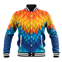 Polynesia Colorful Rooster Costume Baseball Jacket LT05 Unisex Multicolor - Polynesian Pride