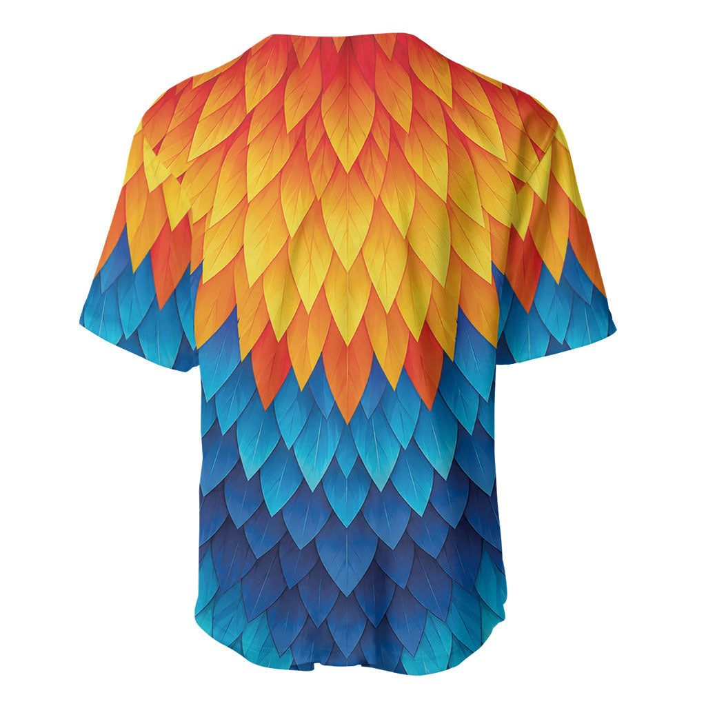 Polynesia Colorful Rooster Costume Baseball Jersey