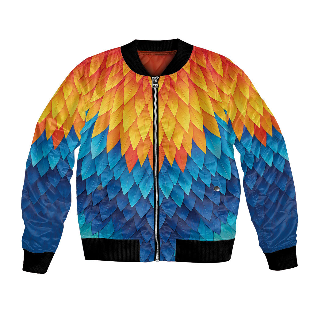 Polynesia Colorful Rooster Costume Bomber Jacket LT05 Unisex Multicolor - Polynesian Pride
