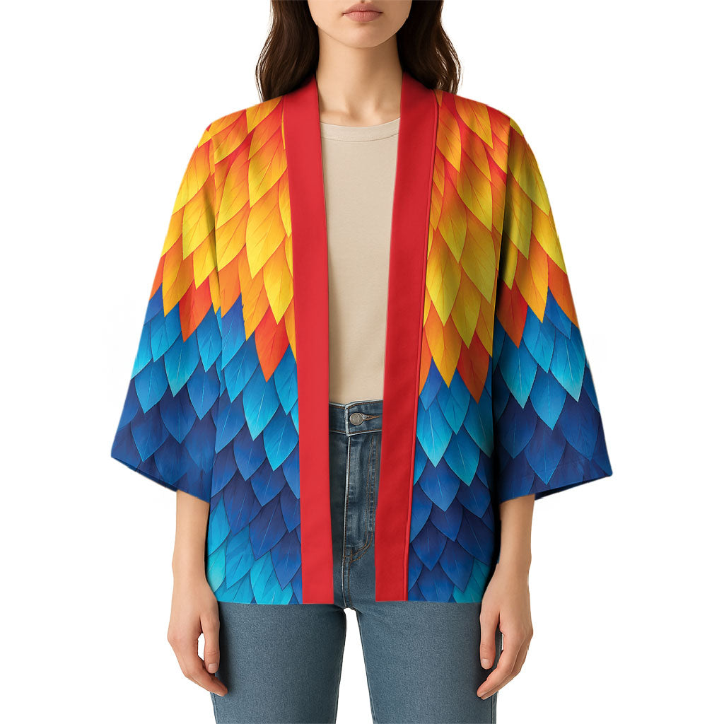 Polynesia Colorful Rooster Costume Kimono LT05 - Polynesian Pride