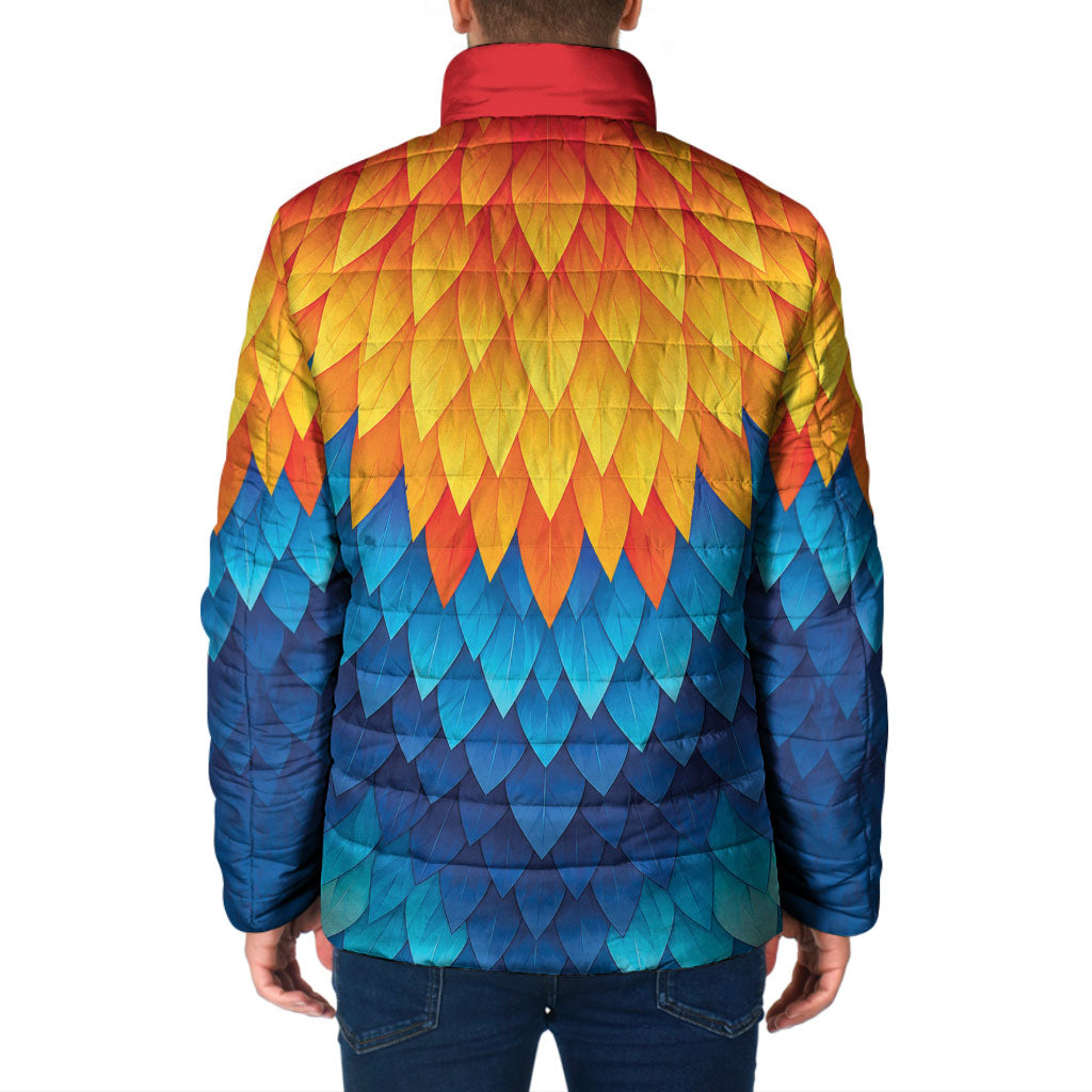 Polynesia Colorful Rooster Costume Padded Jacket LT05 - Polynesian Pride