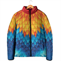 Polynesia Colorful Rooster Costume Padded Jacket LT05 - Polynesian Pride