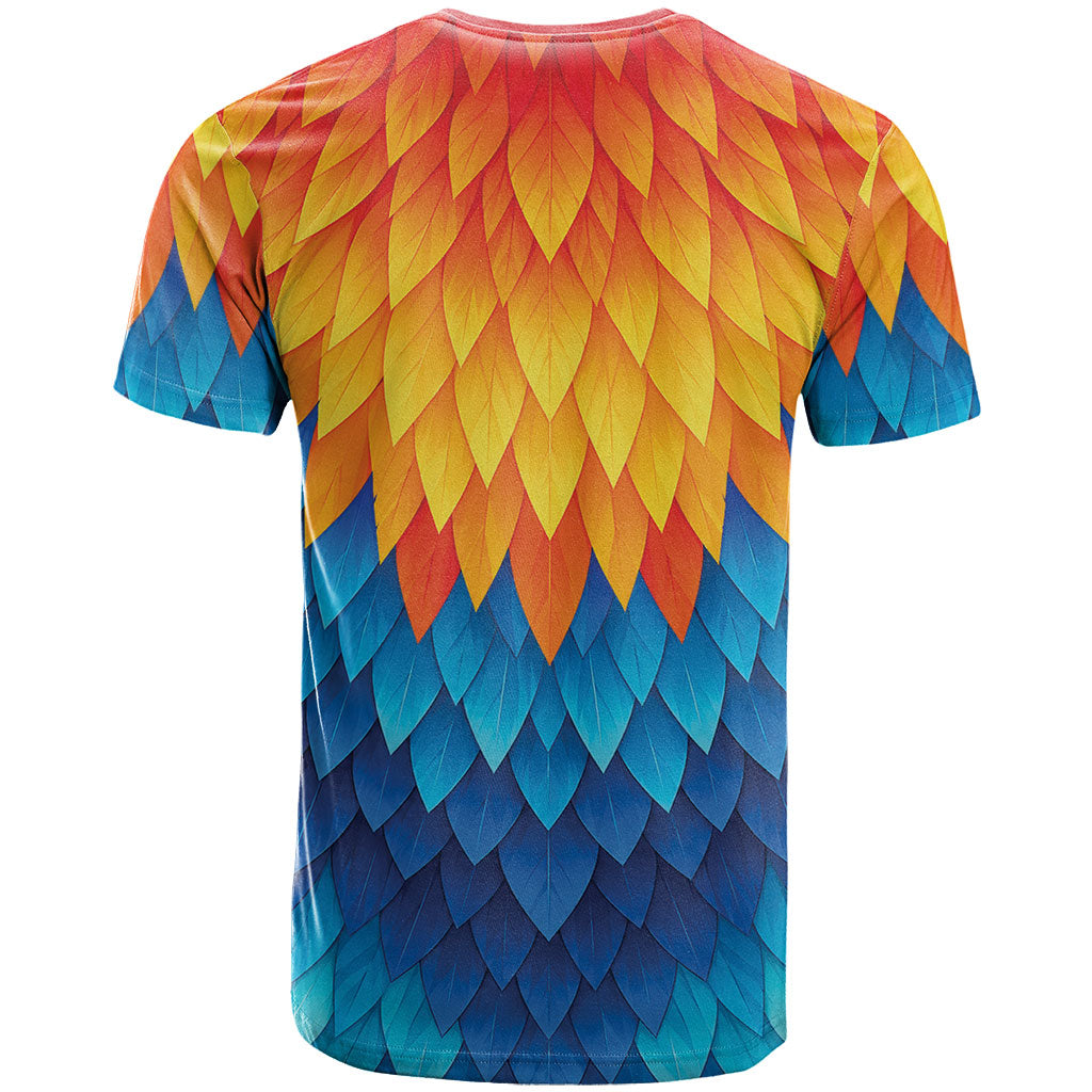 Polynesia Colorful Rooster Costume T Shirt