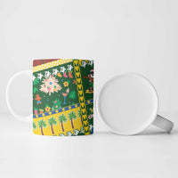 Solomon Islands Christmas Ceramic Mug Festive Beach Vibes - Polynesian Pride