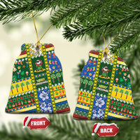 Solomon Islands Christmas Ceramic Ornament Festive Beach Vibes - Polynesian Pride