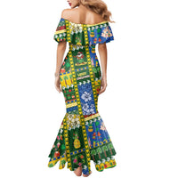 Solomon Islands Christmas Mermaid Dress Festive Beach Vibes - Polynesian Pride