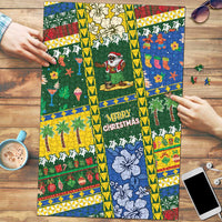 Solomon Islands Christmas Puzzle Festive Beach Vibes - Polynesian Pride