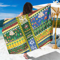 Solomon Islands Christmas Sarong Festive Beach Vibes - Polynesian Pride