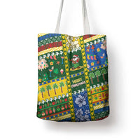Solomon Islands Christmas Tote Bag Festive Beach Vibes - Polynesian Pride