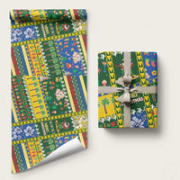Solomon Islands Christmas Wrapping Paper Festive Beach Vibes - Polynesian Pride