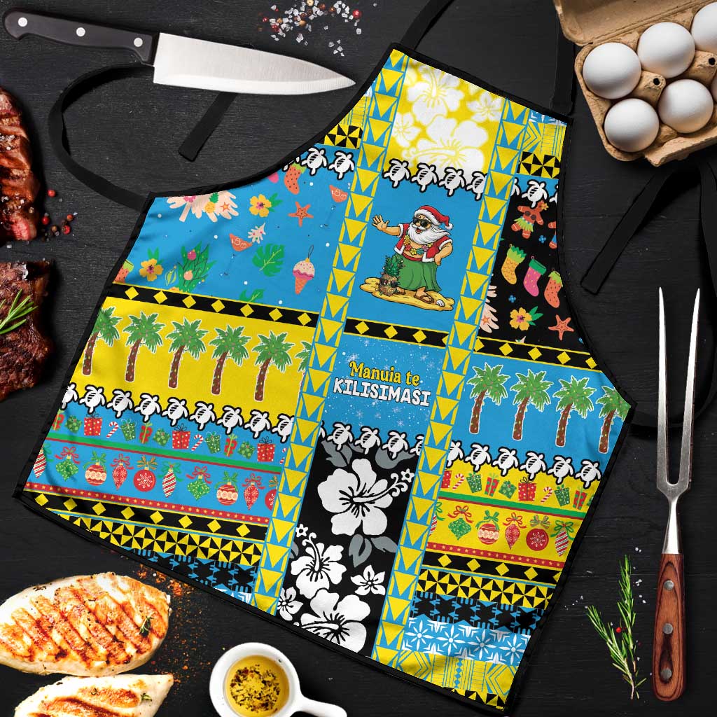 Tuvalu Christmas Apron Festive Beach Vibes - Polynesian Pride