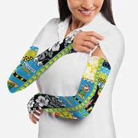Tuvalu Christmas Arm Sleeves Festive Beach Vibes - Polynesian Pride