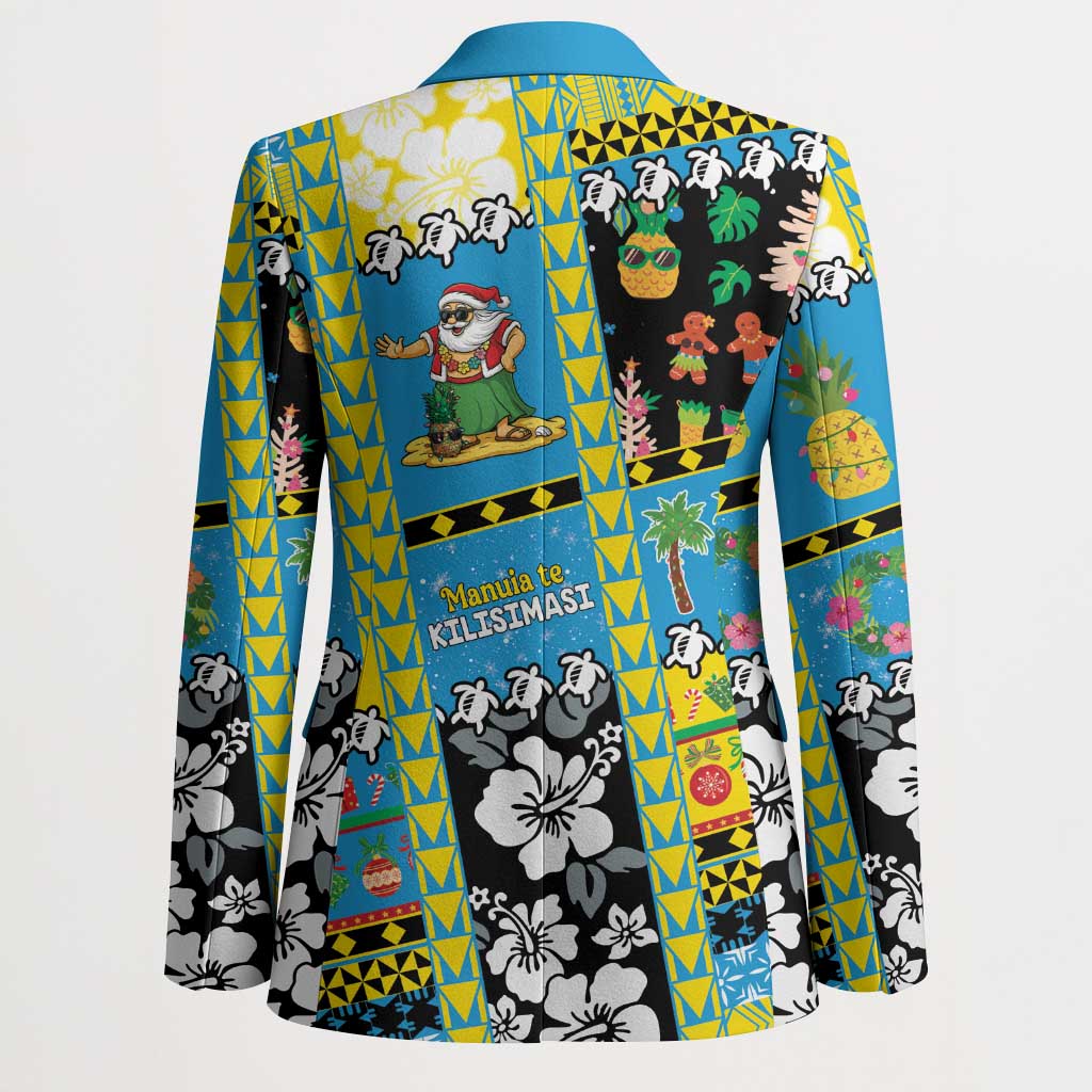 Tuvalu Christmas Blazer Festive Beach Vibes - Polynesian Pride