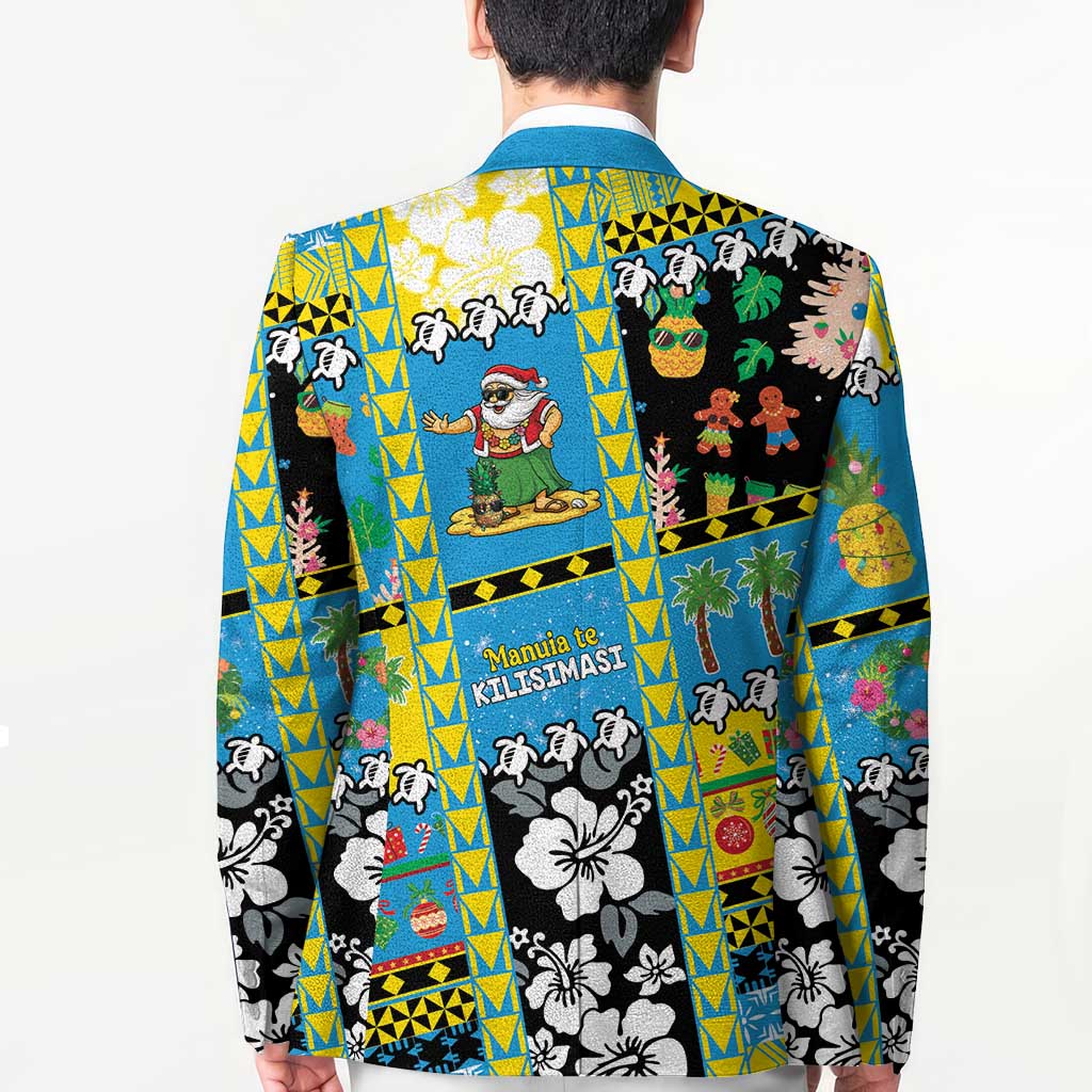 Tuvalu Christmas Blazer Festive Beach Vibes - Polynesian Pride