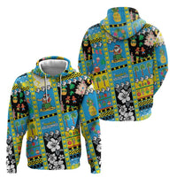 Tuvalu Christmas Hoodie Festive Beach Vibes - Polynesian Pride