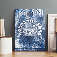 Samoa 685 Canvas Wall Art Polynesian Pattern Tie Dye Style