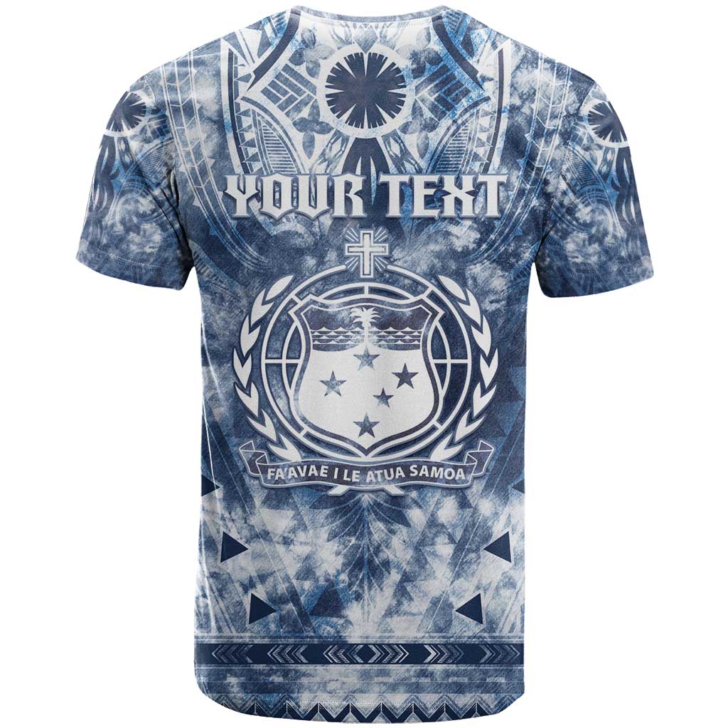 Samoa 685 T Shirt Polynesian Pattern Tie Dye Style