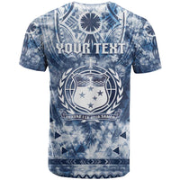 Samoa 685 T Shirt Polynesian Pattern Tie Dye Style